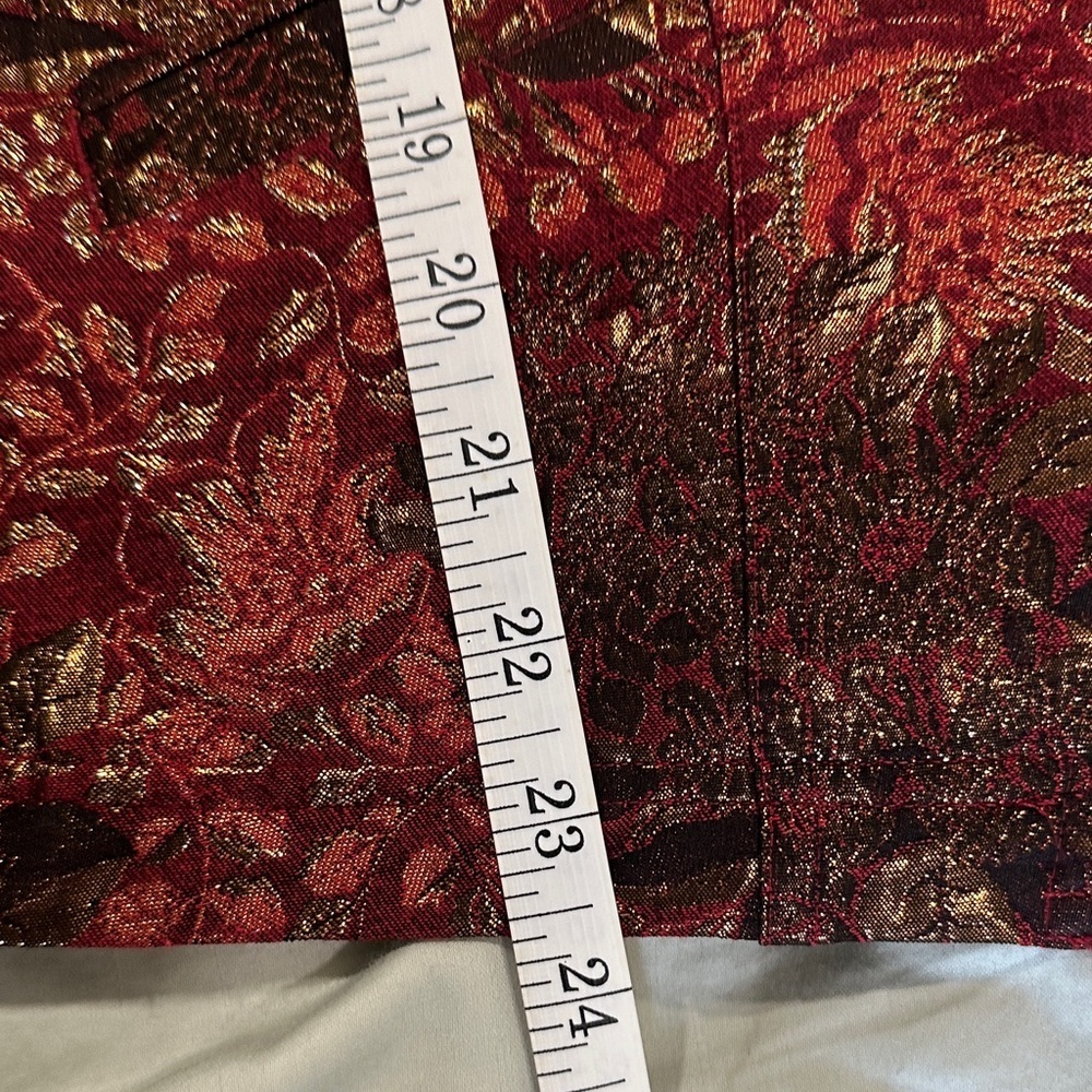 Chico's woman size2 USA L metallic blazer stretch - Picture 10 of 12